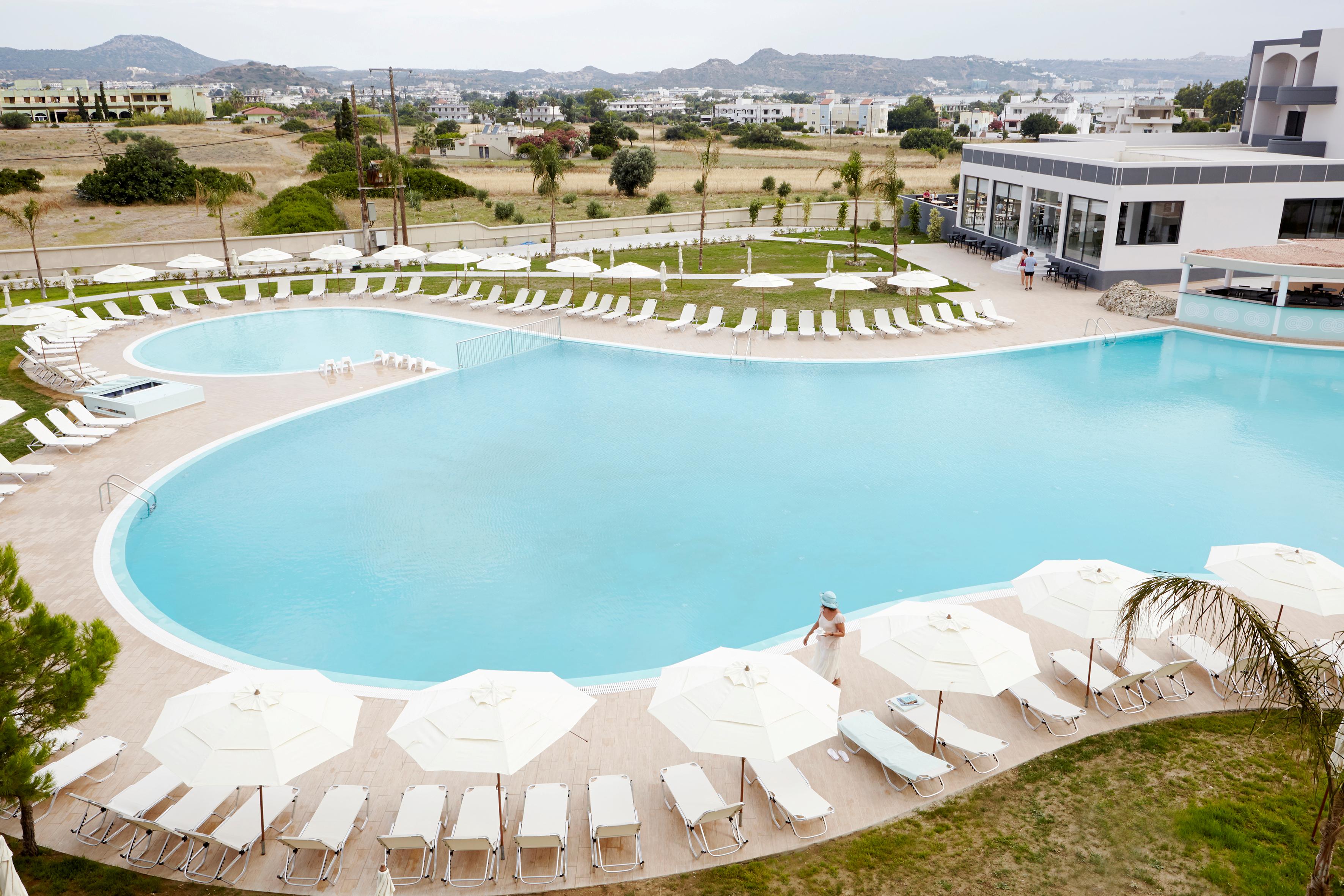 Evita Resort Hotel Faliraki Exterior foto