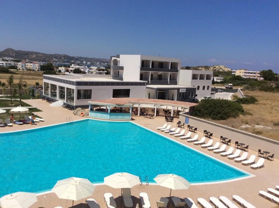 Evita Resort Hotel Faliraki Exterior foto